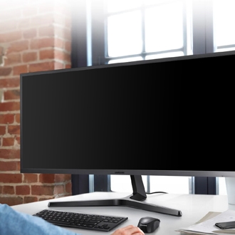 The display is blank on my Samsung monitor