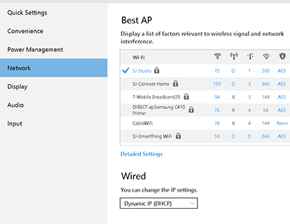 Программа settings для ноутбука samsung