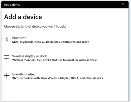 Add a Bluetooth device on a Windows 11 PC