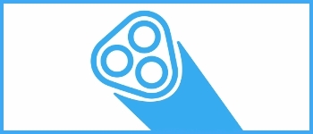 Blue icon of an electric shaver head, representing humming, buzzing, or grinding sounds.