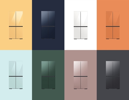 Different Panel colors on BESPOKE refrigerator