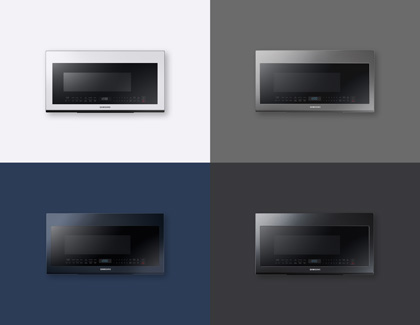 Samsung Bespoke Microwave panel colors