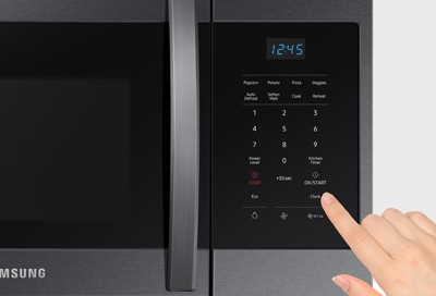 Set the time on your Samsung microwave