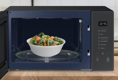 Defrosting vegetables with Samsung Microwave