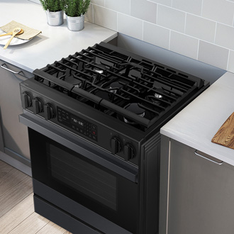 Install your Samsung gas or electric range