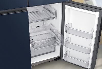 FlexZone compartment on BESPOKE fridge