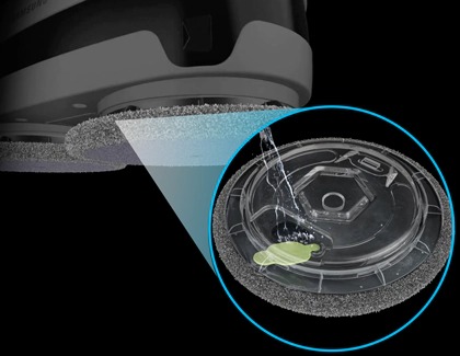 Water in Samsung Jetbot Mop