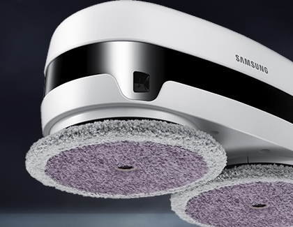 The Samsung Jetbot's Mother yarn mop pad
