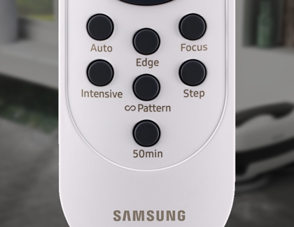 Cleaning mode buttons of Samsung Jetbot Mop's remote controller