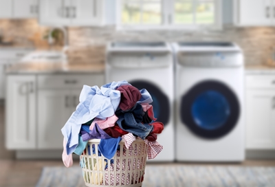 The best laundry load size for your Samsung washing machine and dryer