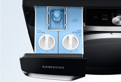 Auto dispenser refill message on Samsung washer
