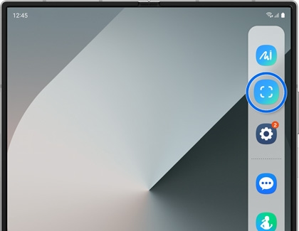 Smart Select icon highlighted in the Edge panel