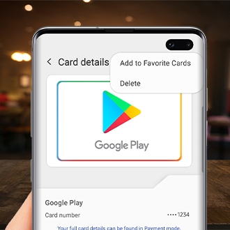 Removed card is still showing in Samsung Pay 