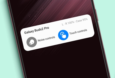 Add earbud widgets to your Galaxy phone