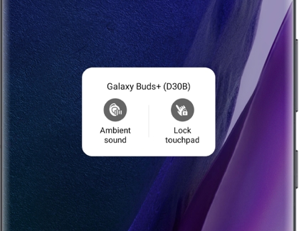Widgets of Galaxy Buds+