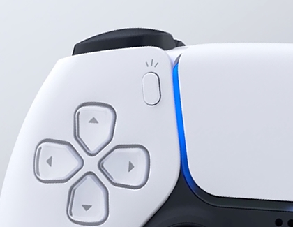 PS5 controller's create button