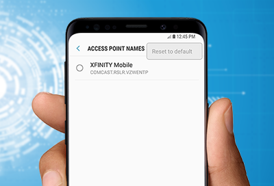 Access points on Samsung phone