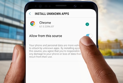Install Apps from Unknown Sources on the Phone or Tablet
