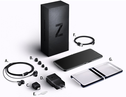 See what's in the box for Galaxy Z Flip or Galaxy Z Flip 5G