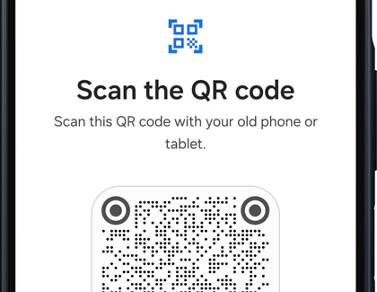 A QR code scanning screen on a Galaxy A16 5G.