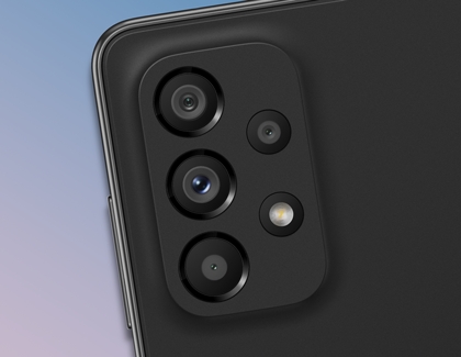 Zoomed In Galaxy A23 Rear Cameras