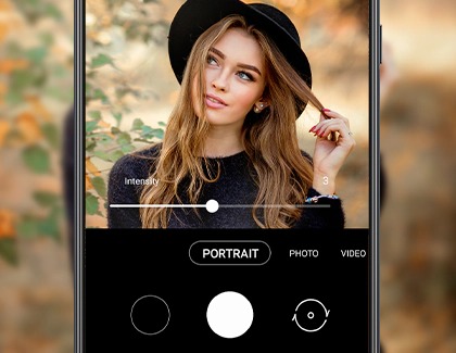 Portrait mode on camera