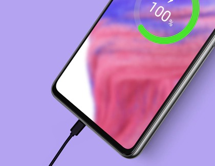 Galaxy A53 5G charging