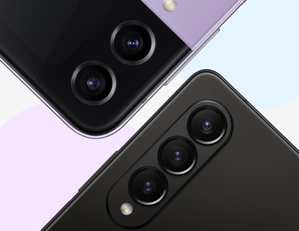 Galaxy Z Flip4 and Z Fold4 Cameras