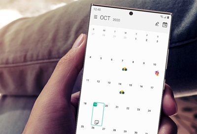 Calendar events or time and date are inaccurate on Galaxy phone or tablet