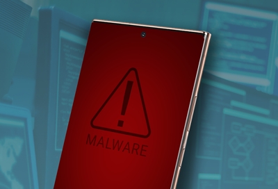 A Note20 with a malware protection icon
