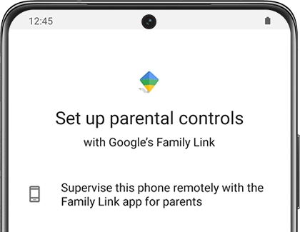 Set up parental controls on a Galaxy phone