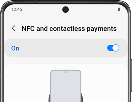 NFC and contactless payments switched on with a Galaxy phone