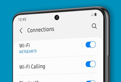 Network settings on Galaxy phone