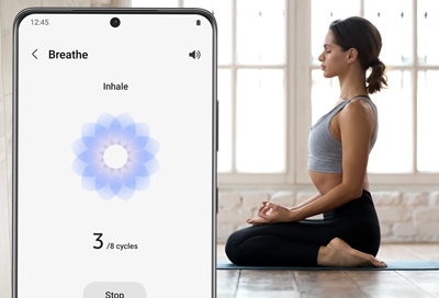 Use mindfulness apps on your Galaxy phone