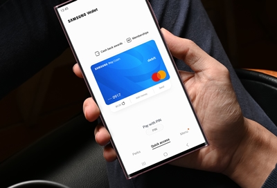 Using the Samsung Pay Cash app
