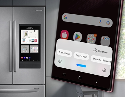 Bixby voice wake up Galaxy S21 Ultra and not on Samsung refrigerator