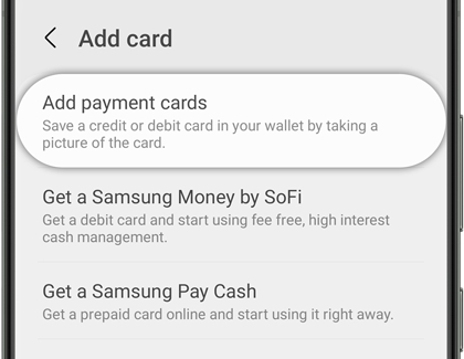 How to open Samsung Wallet