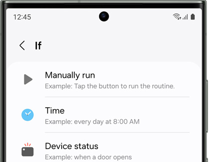 A list with Automation displayed