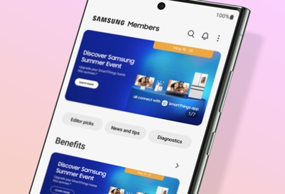 Use Samsung Members to run diagnostic tests on your phone or watch