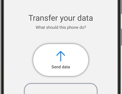 Send data highlighted under Transfer your data in Samsung Smart Switch on a Galaxy phone