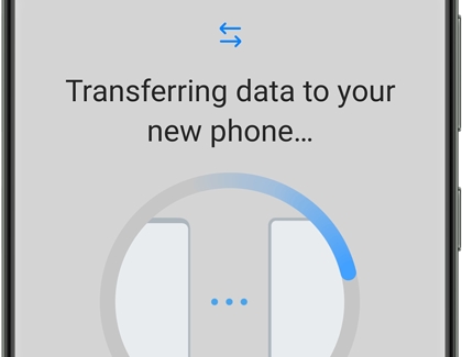 Transfer data using new Galaxy phone