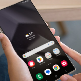 Samsung phone's display is not clear or has poor resolution