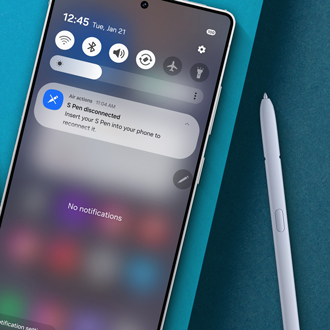 Connect S Pen error displays on Galaxy phone or tablet