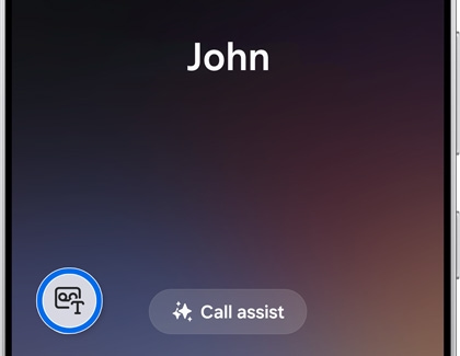 The Record icon highlighted during a phone call on a Galaxy S25 Ultra.