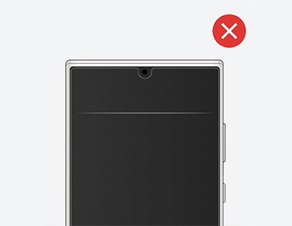 A screen display showing horizontal lines.