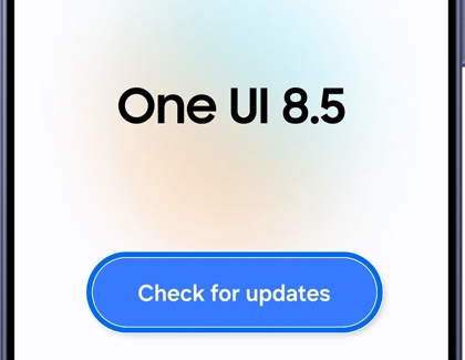  Software update screen with the Check for updates option highlighted.