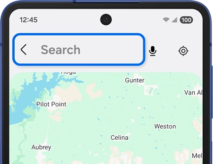 Weather location card for New York City with Add option on a Galaxy Z Flip7.