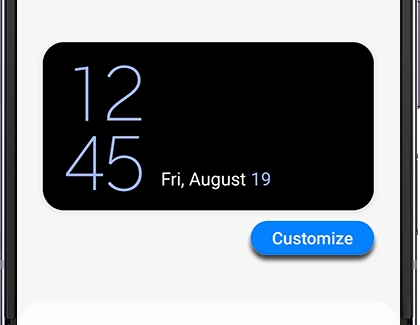 Customize highlighted on a Galaxy Z Flip