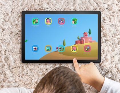 Samsung Kids app open on Galaxy A8
