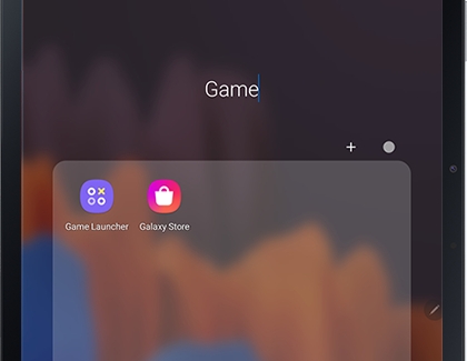 Folder with name changed to Game